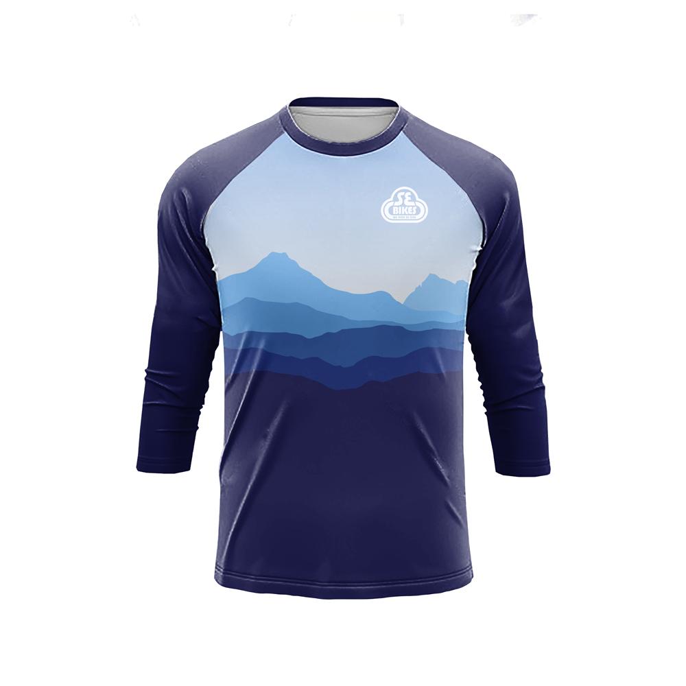 Enduro Xe Đạp Jersey Cảo Tháo Đua Xe Đạp Áo MTB Người Xuống Dốc DH Tay Dài Đi Xe Đạp Quần Áo Color: D Size: XXS