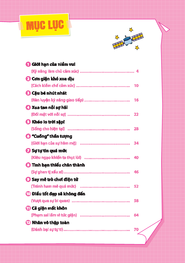 Sách - Truyện Tranh Tâm Lý Học Đường - Học Cách Làm Chủ Cảm Xúc - Khám Phá Bản Thân - Rèn Luyện Kỹ Năng Sống