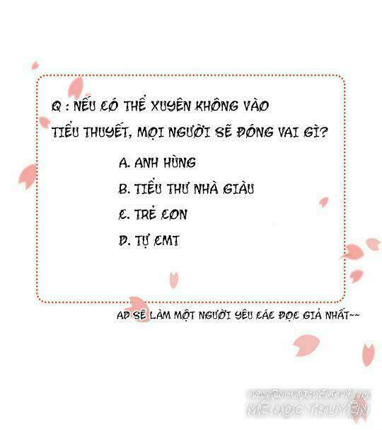 xuyên vào tiểu thuyết - nữ phụ muốn sống! chapter 1 26