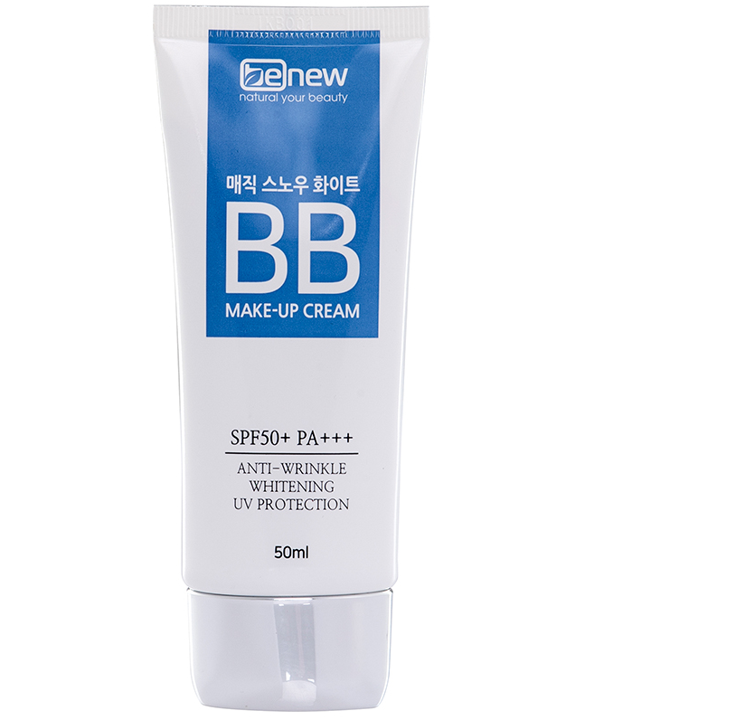 Bộ 2 tuýp kem trang điểm đa năng 3in1 BB cream magic snow white ( 50ml)