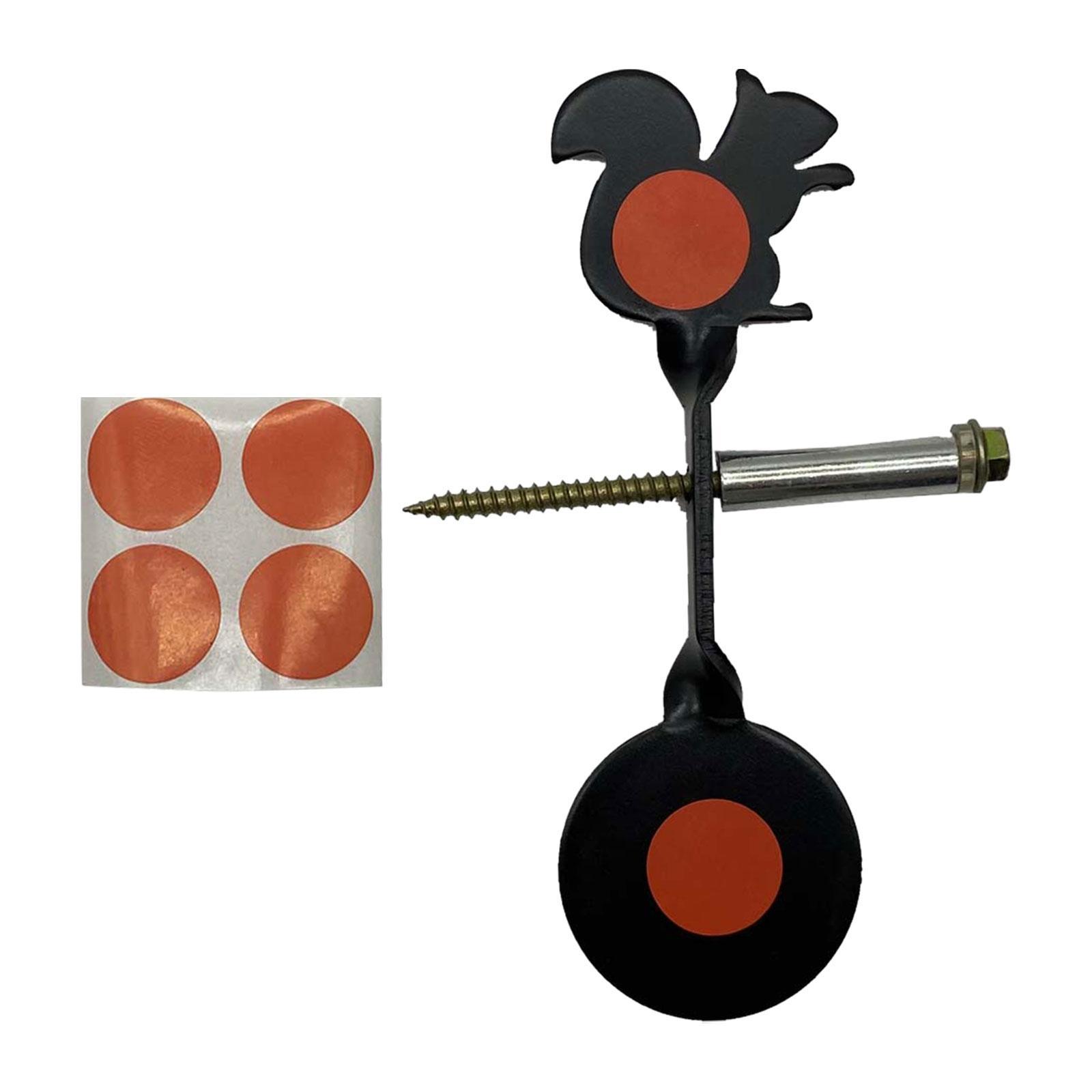 Resetting Hunting Target Accuracy Practice Stainless Steel Entertainment Game Practical Training Hunting Target for Outside