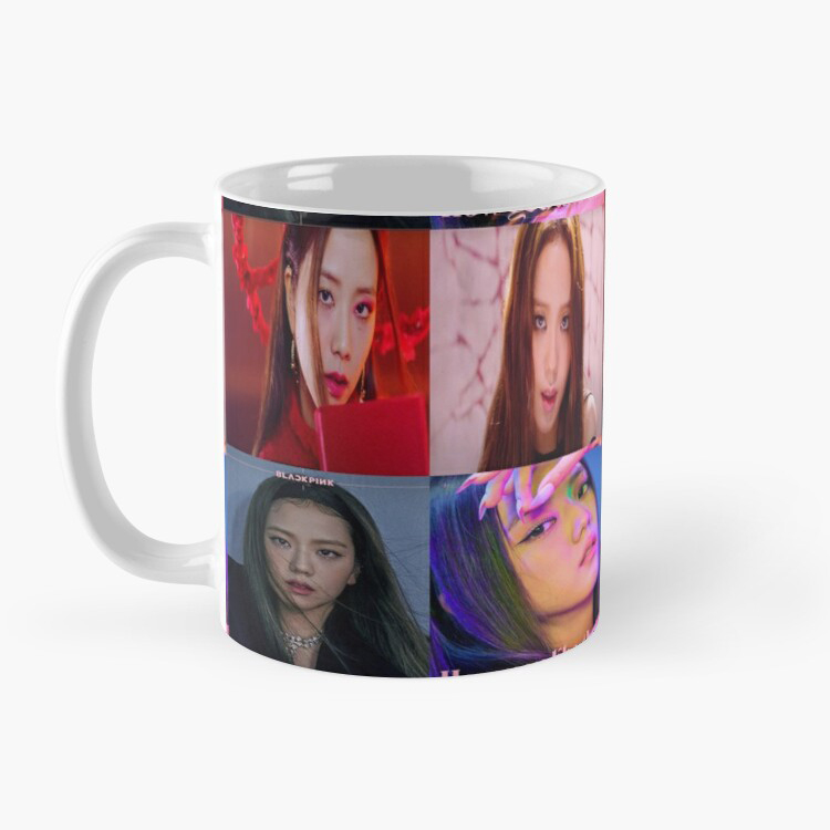 Cốc Blackpink How you like that Jennie Jisoo Lisa Rose