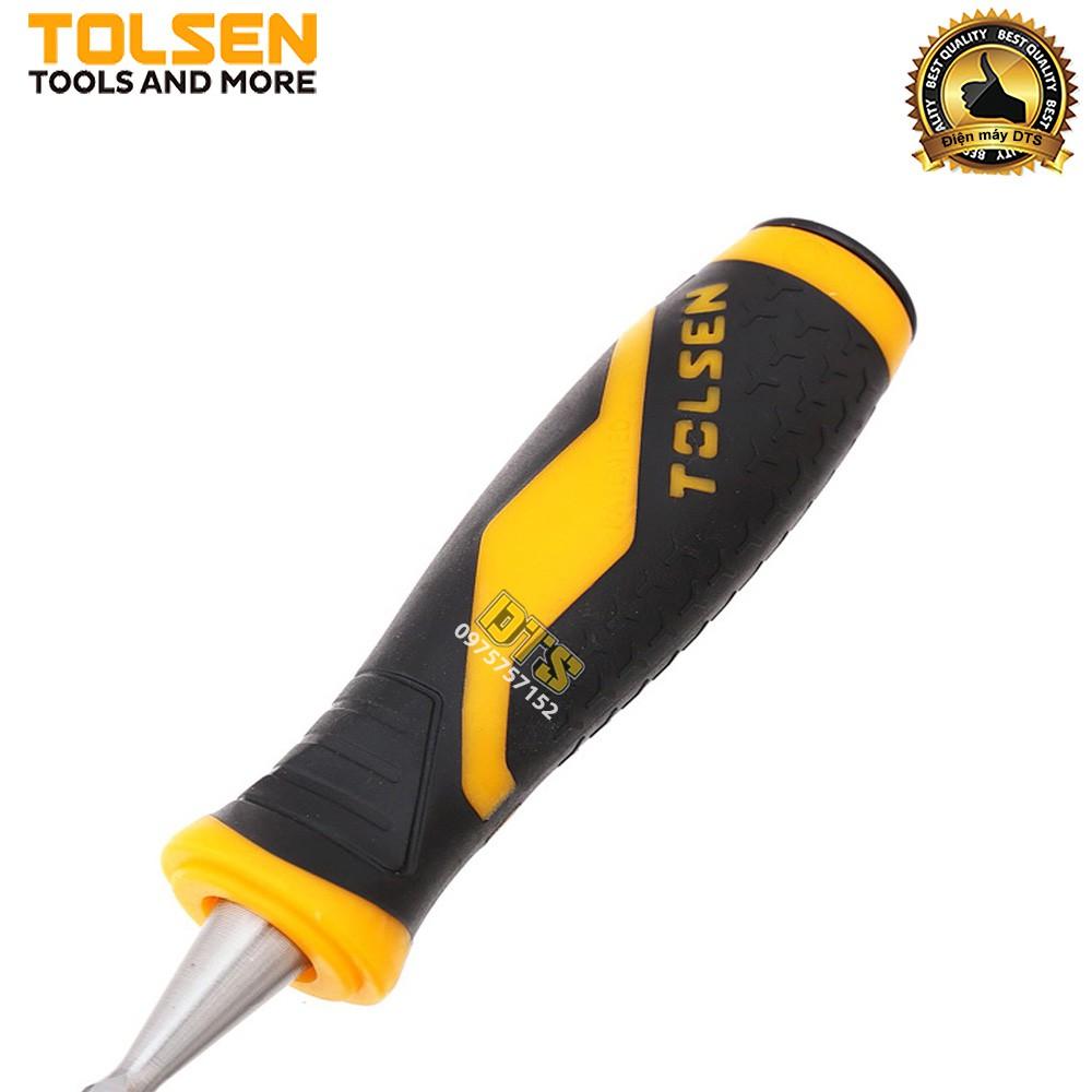 Đục gỗ mũi dẹt cầm tay chuẩn công nghiệp TOLSEN 13mm - Tiêu chuẩn xuất khẩu Châu Âu