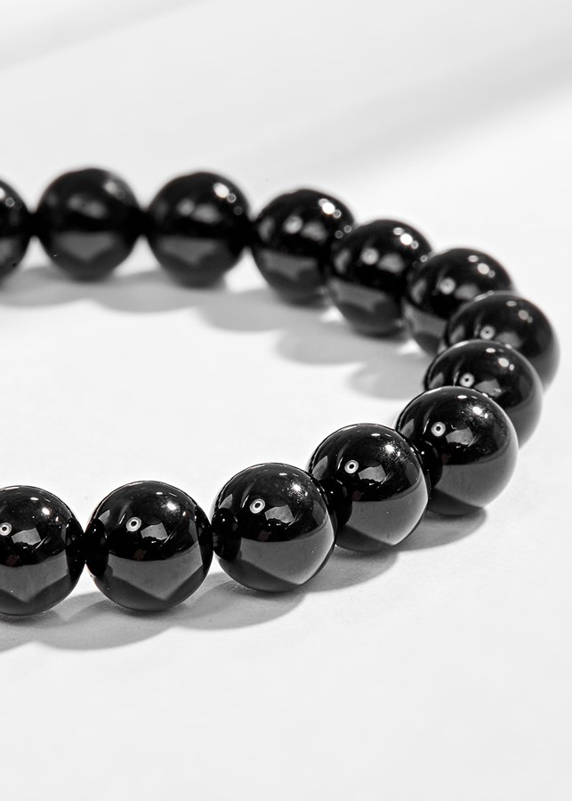 Vòng Tay Đá Thiên Thạch Charm Tuổi Tỵ Bạc Mạ Vàng 24K Ngọc Quý Gemstones