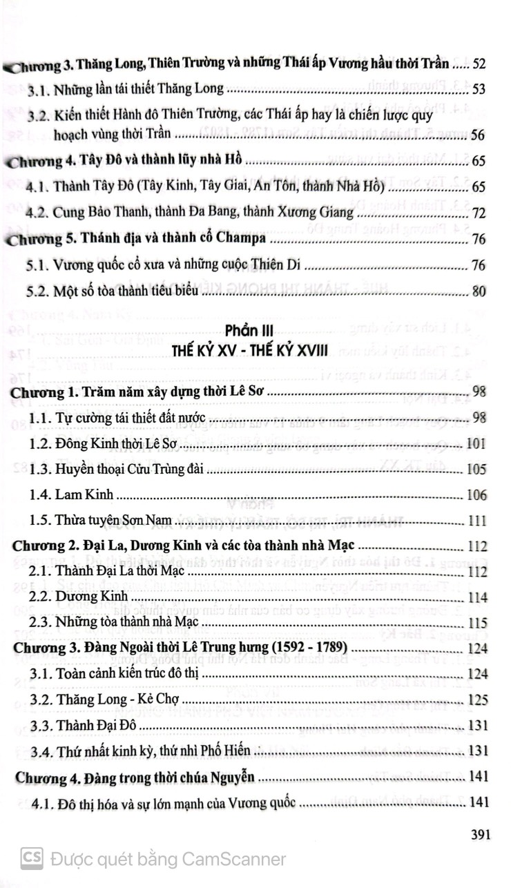 Lịch Sử Đô Thị Việt Nam Từ Nhà Nước Văn Lang Đến Nay ( XD)