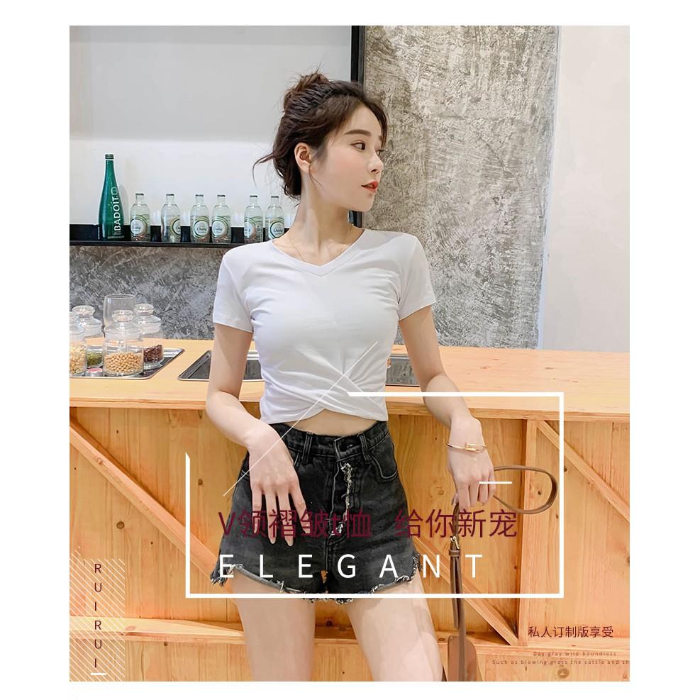  Áo Soắn Eo Chất Cotton Dãn Xưởng May DCS