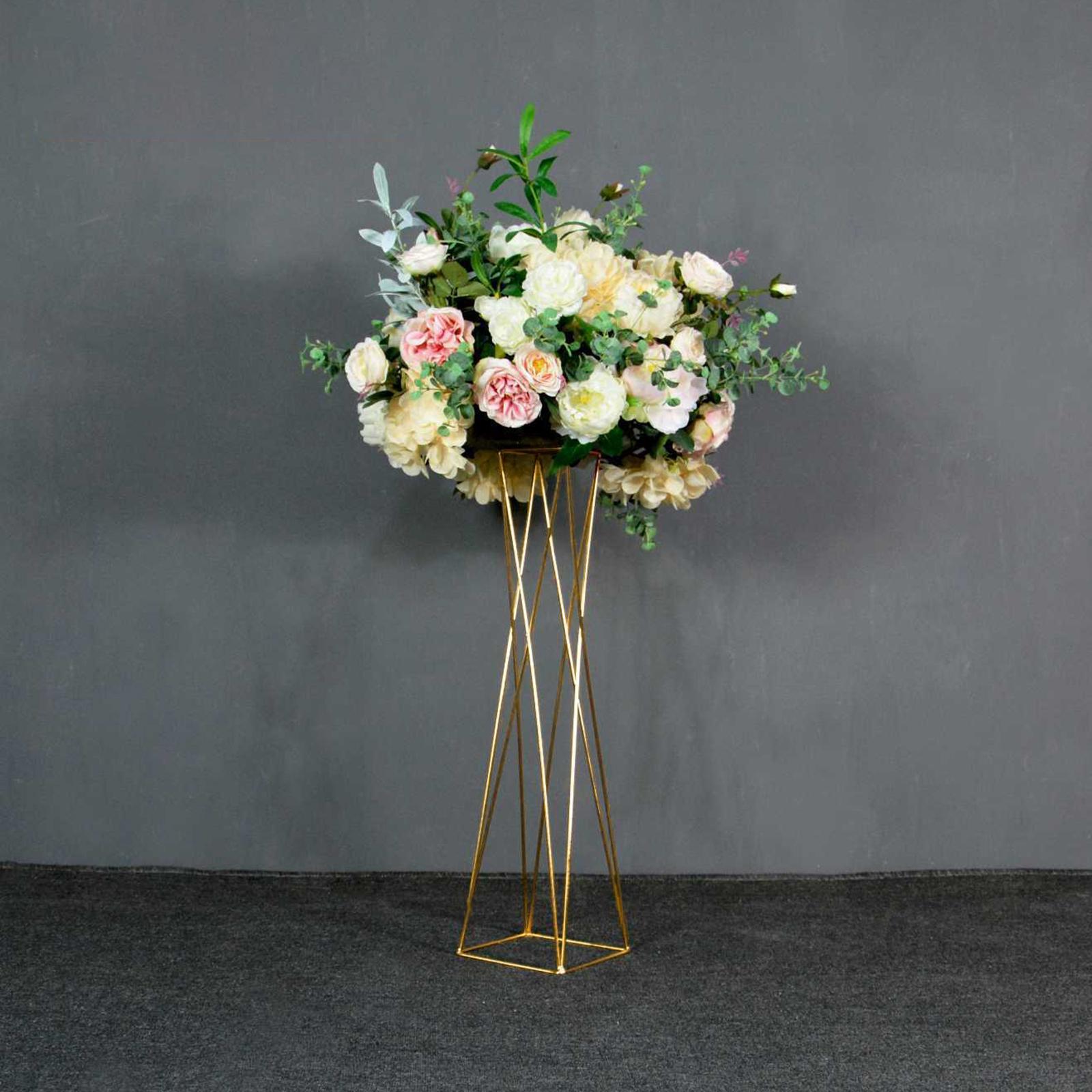 Column Flower Stand Props Floor Vase for Wedding, Events Party