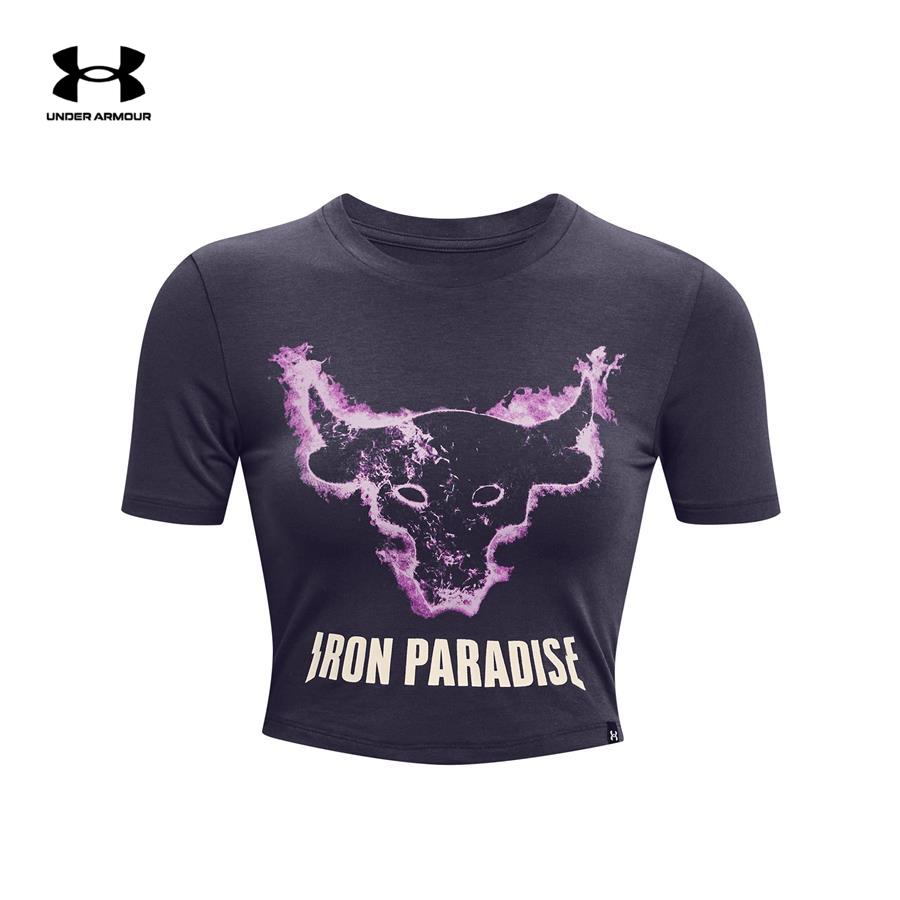 Áo thun tay ngắn thể thao nữ Under Armour Pjt Rck Disrupt Bull - 1373586-558