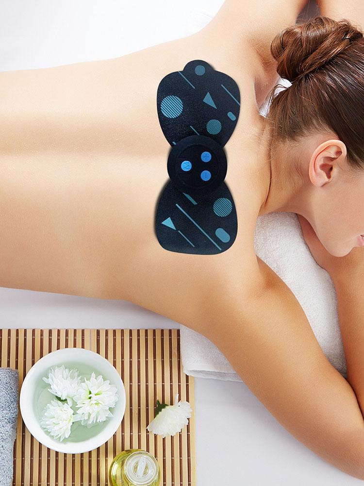 Máy massage tần số công nghệ EMS/TENS Portable Mini Cervical Massager Pads Relieve Pressure