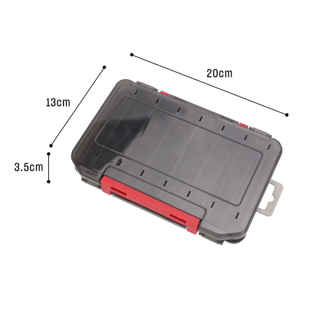 2Pcs 2 Sided Fishing Squid Jig Lure Storage Case Squid Jigs Hook Holder