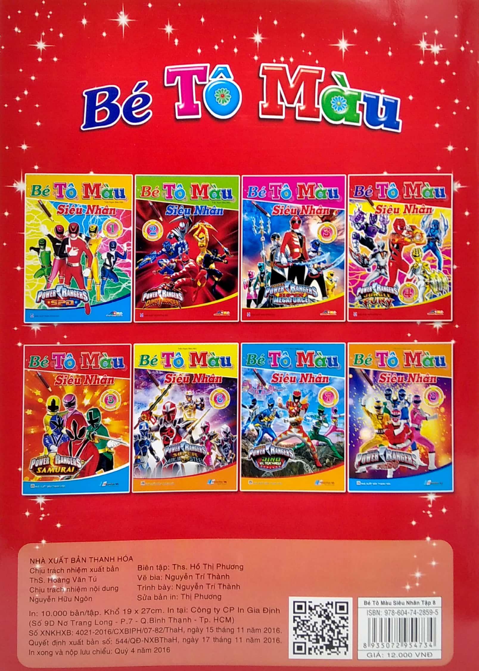 Bé Tô Màu Siêu Nhân - Tập 8