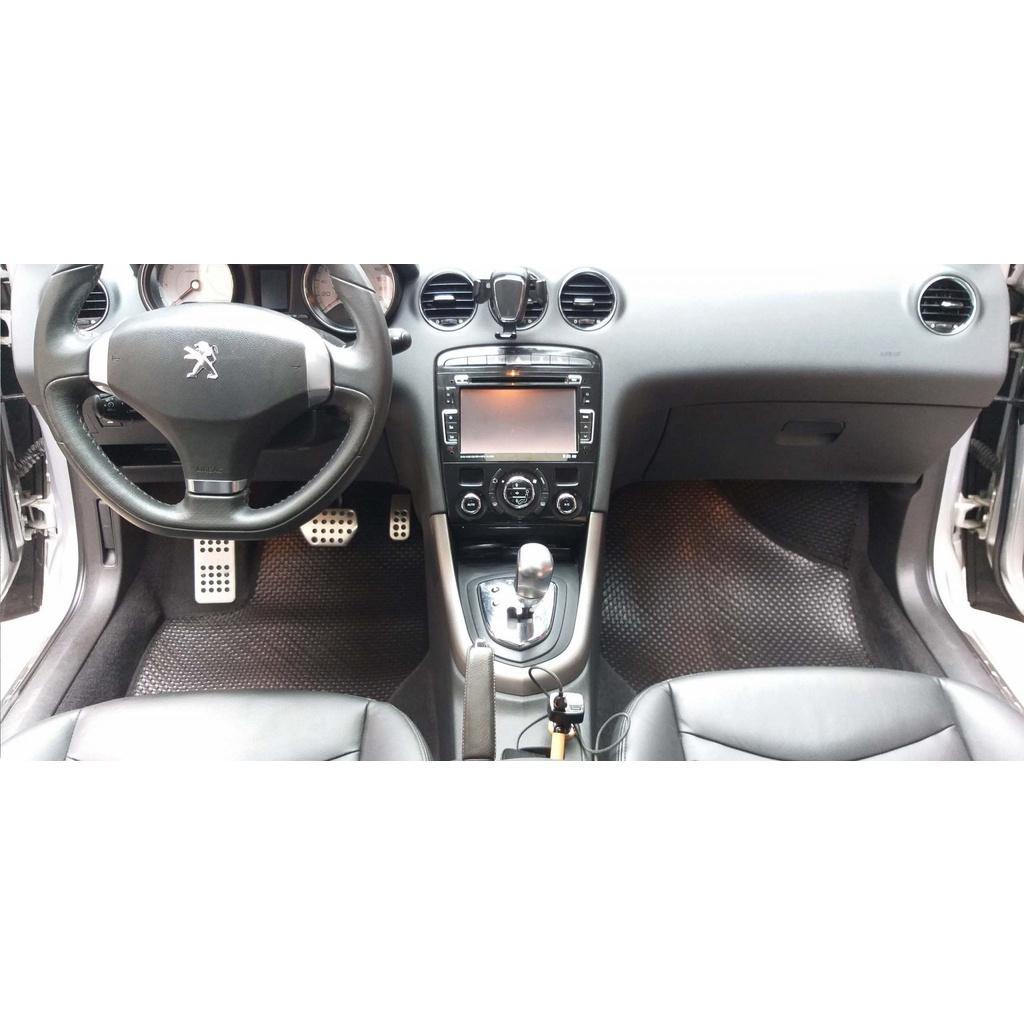 Thảm lót sàn ô tô KATA cho xe Peugeot 408 - Khít với sàn xe, Chống trơn, Không mùi, Không ẩm mốc