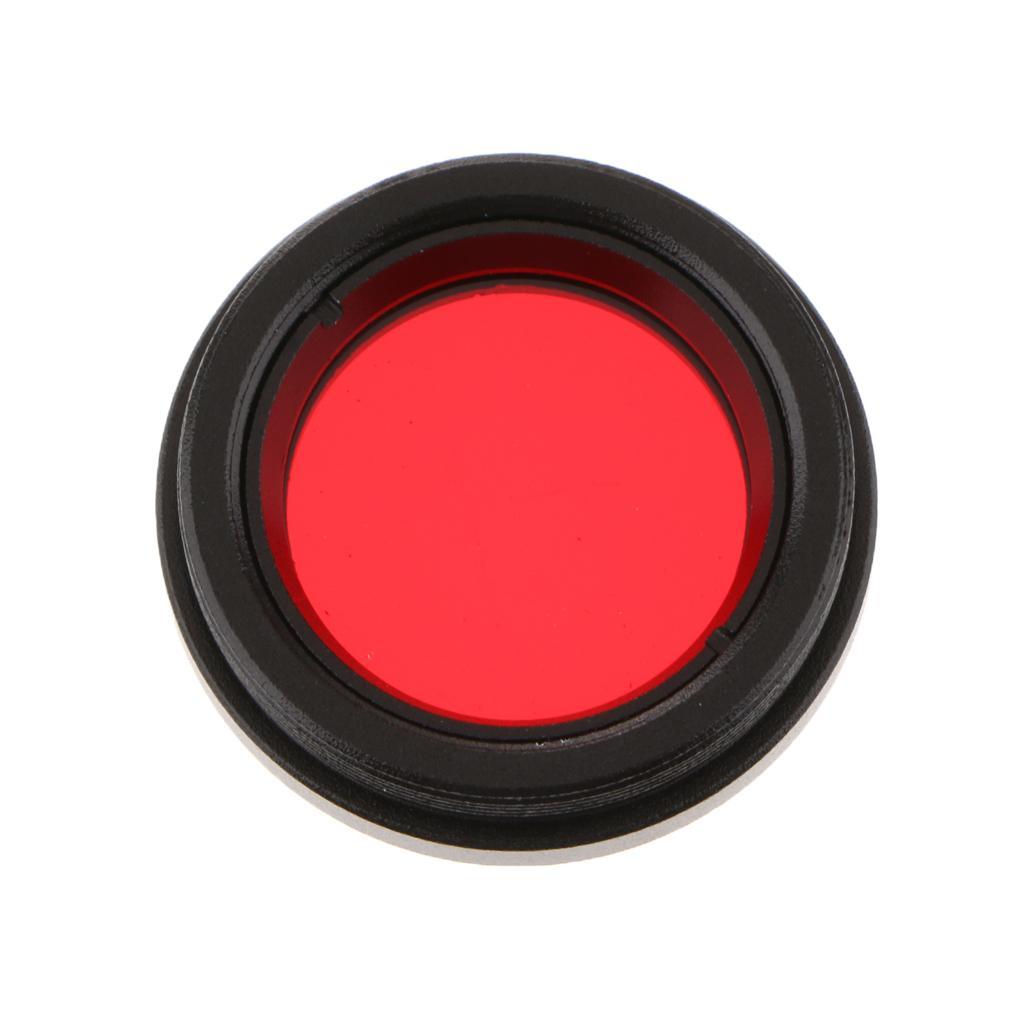 1.25" Telescope Eyepiece Lens Plossl 3.6mm for Astronomy Color Filter Red