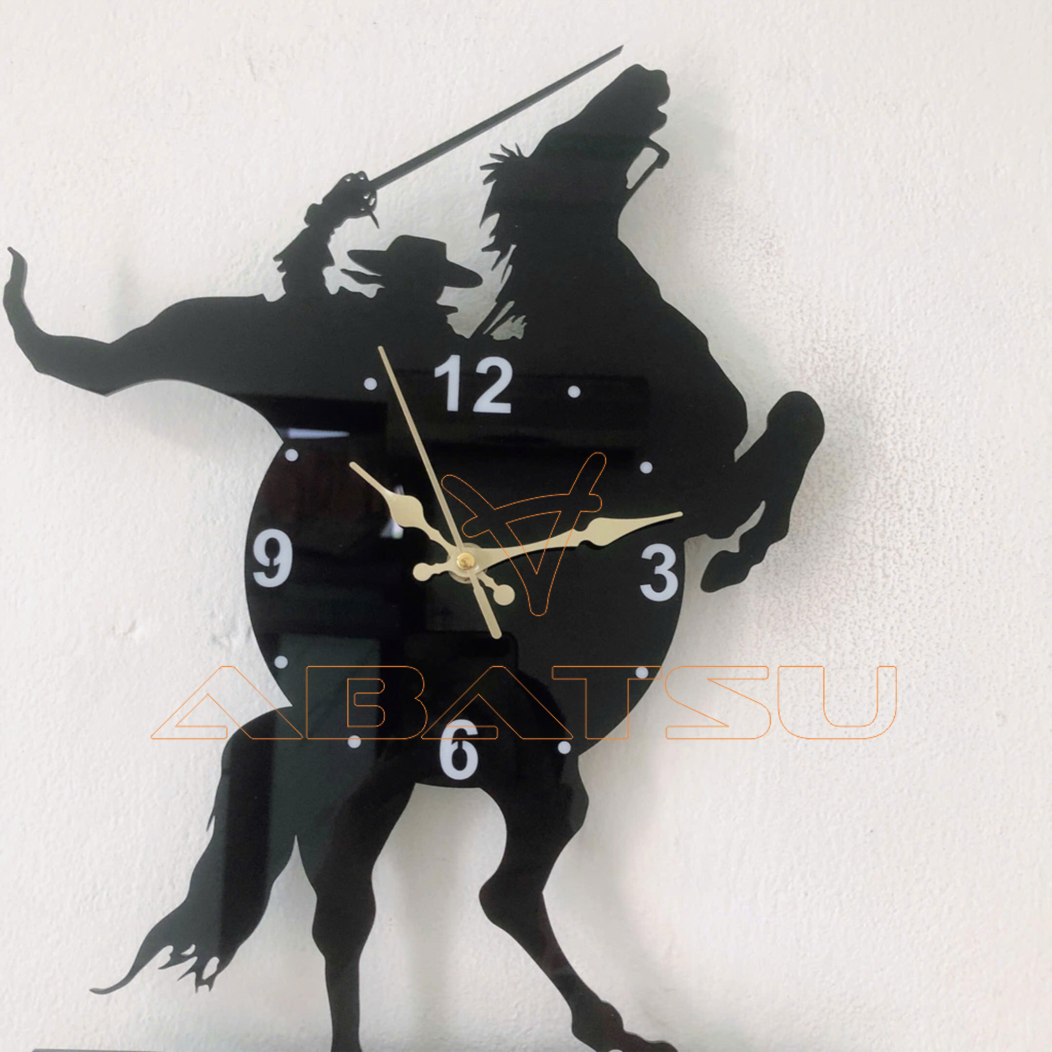 ( Bảo Hành 3 Năm) Đồng Hồ Treo Tường Kỵ Sĩ Mã Đáo Thành Công – May Mắn &amp; Phong Thủy