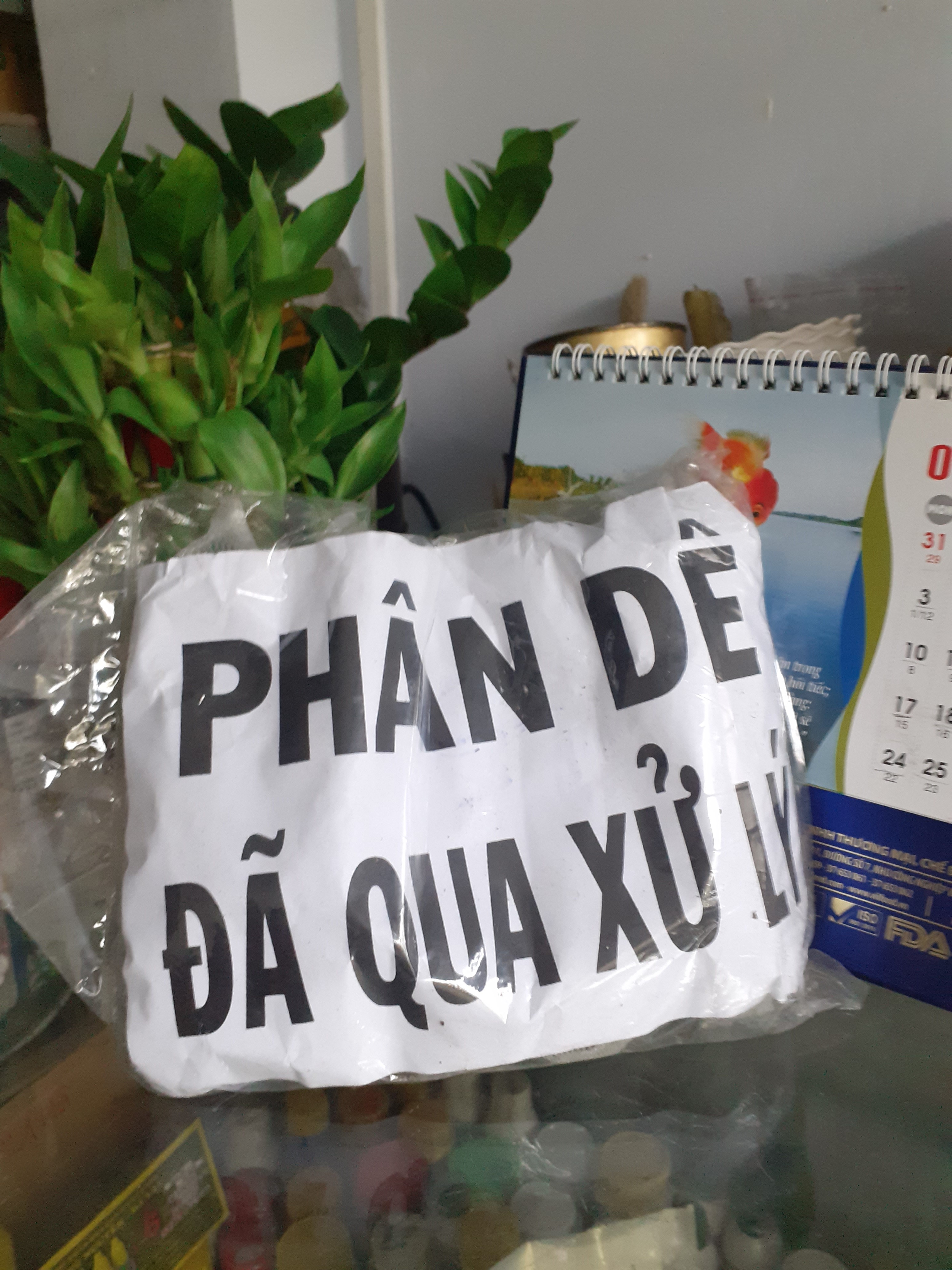 Bịch 10 túi lưới phân dê