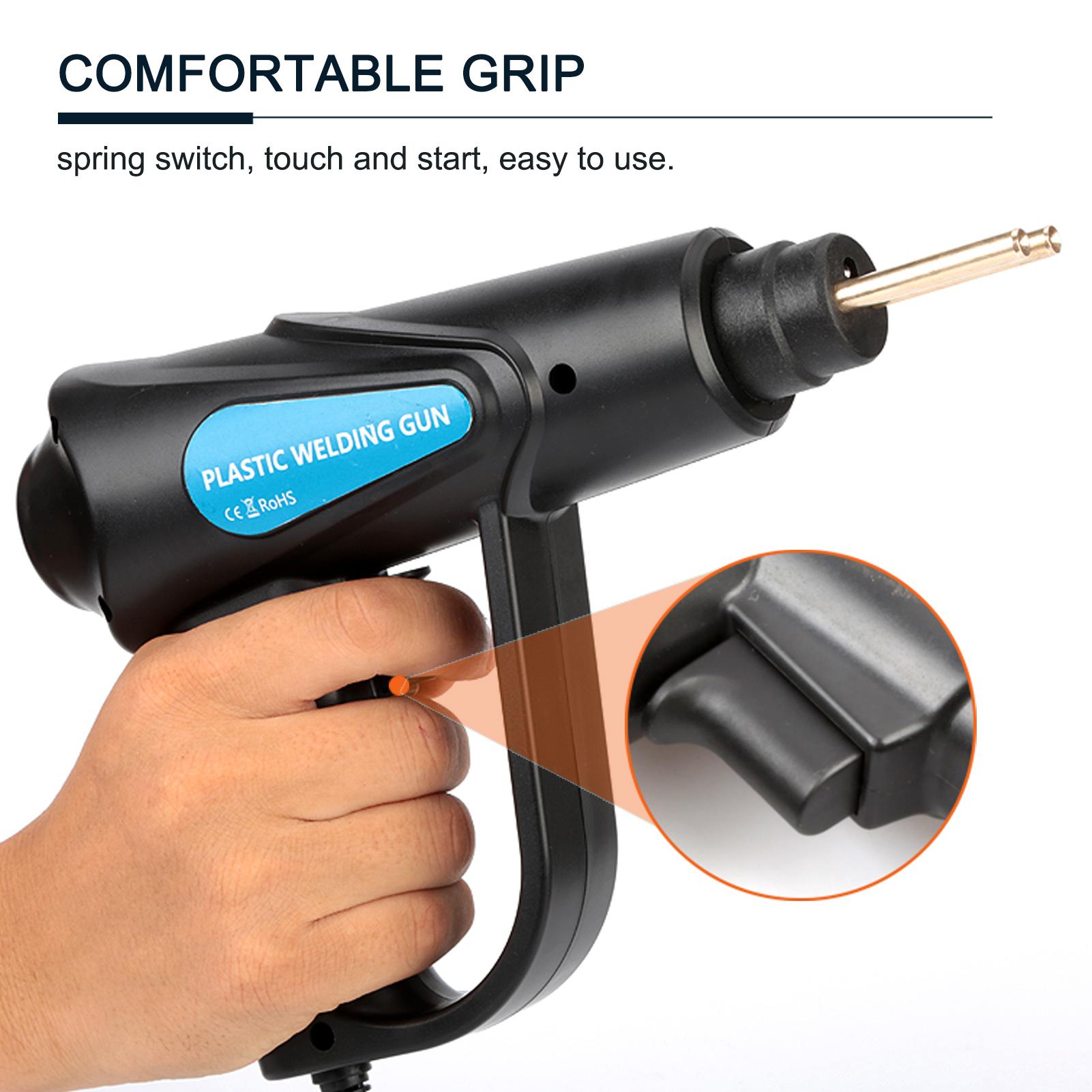 Bộ máy hàn nhựa bấm nóng 70W sửa chữa ô tô - Phích cắm của Hoa Kỳ