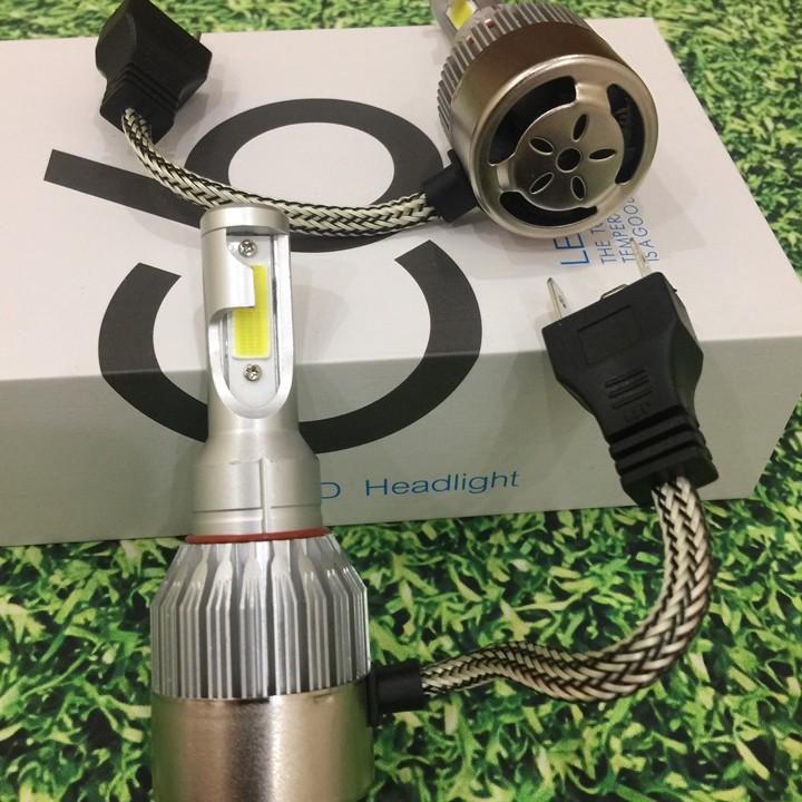 Đèn Pha Led C6 2 Tim H4 dành cho ô tô, xe máy - Pha đèn led loại C6 - TKA224