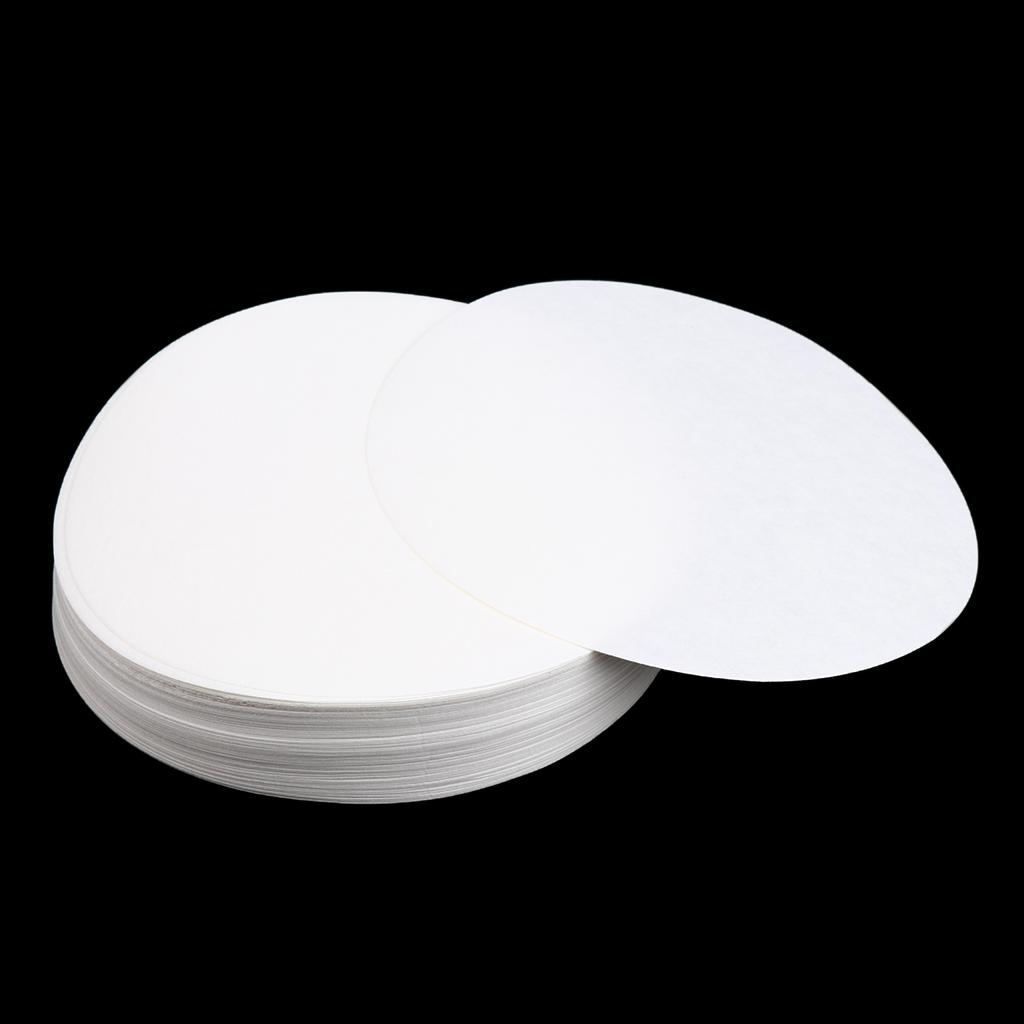 100x Round Quantitative Filter Paper Lab Filtration Supply 30-50um 125mm