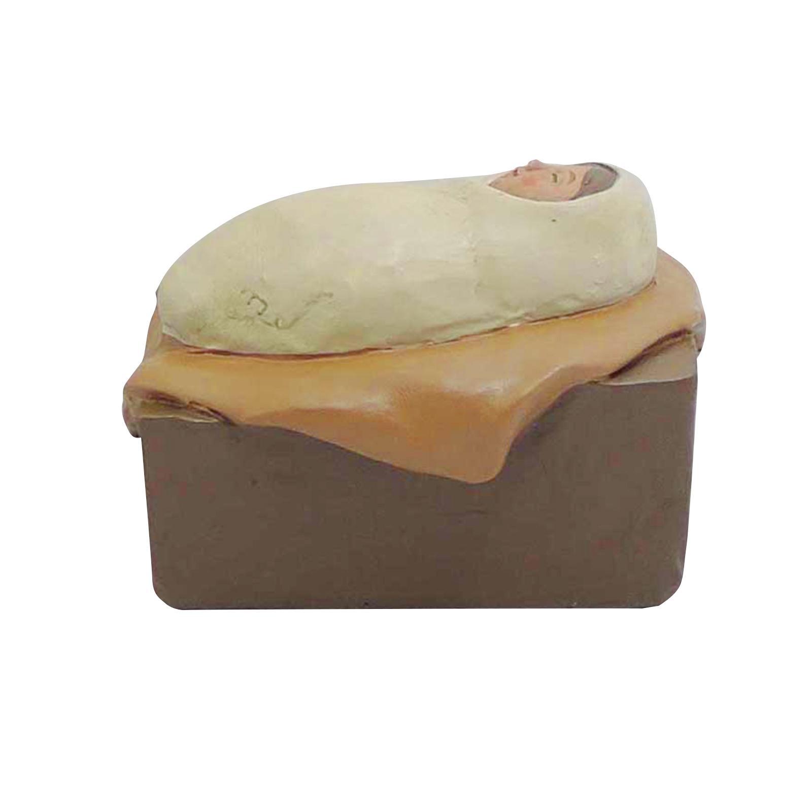 Sleeping Baby Statue Ornament Miniature Sculpture for Office Tabletop