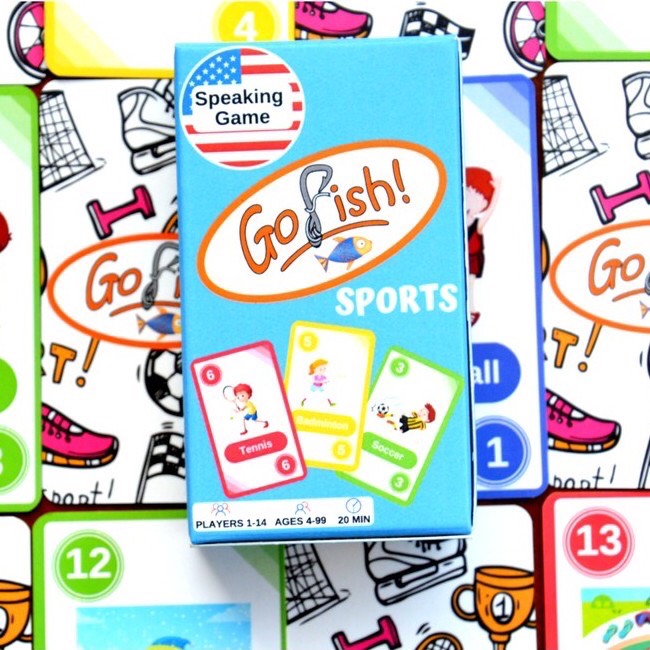 Go fish game “Sports”