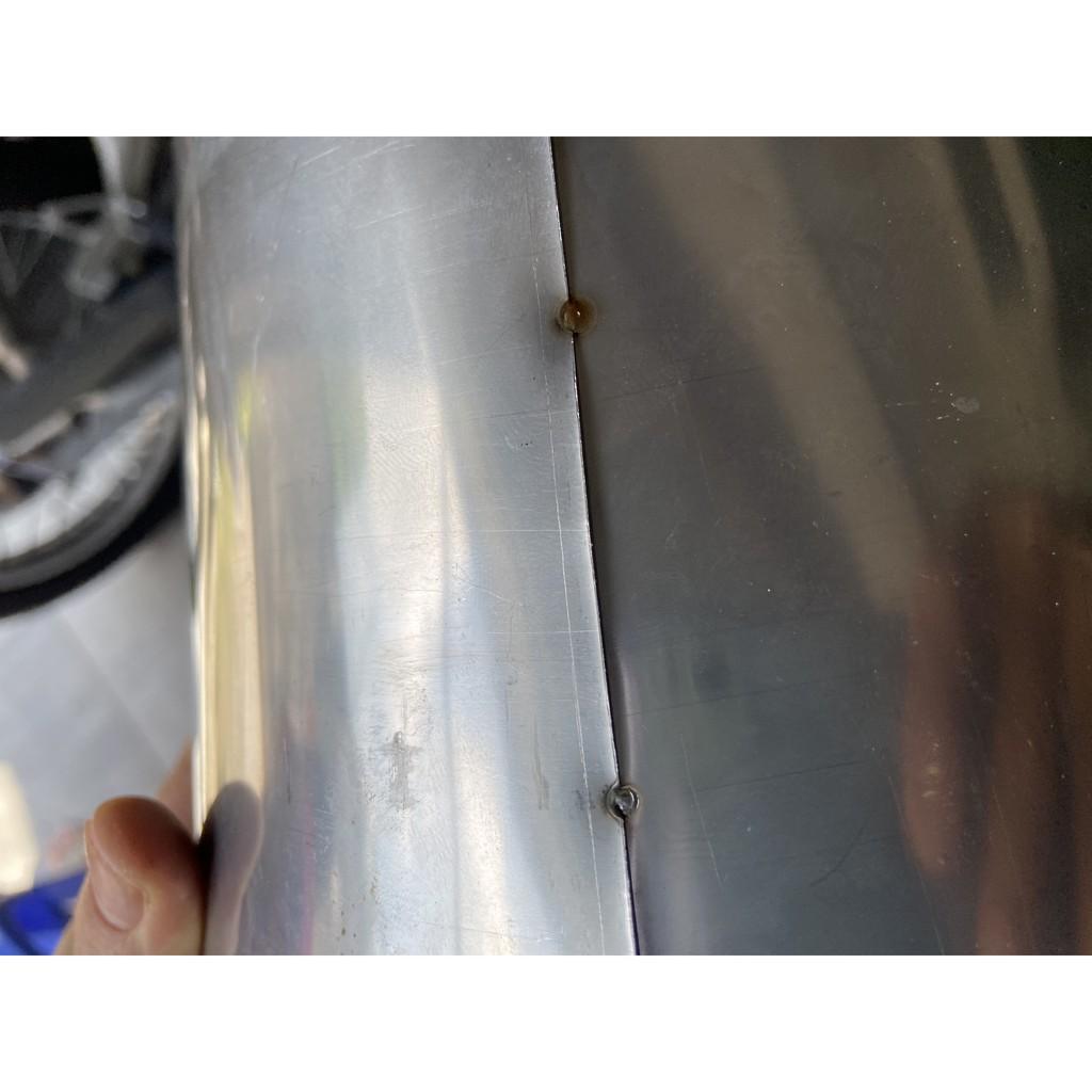 Chậu hoa, chậu kiểng inox 304 không đáy, nhẹ nhàn xếp gọn gàng, lưu trữ, chuyên trồng ngoài trời siêu bền bao thời tiết