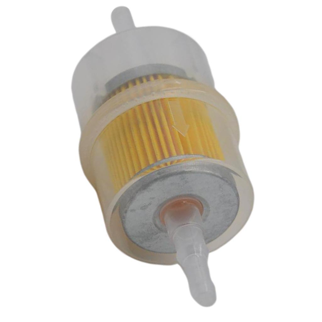 2-4pack 1 Pack Inline Gas Fuel Filter Universal Pipes 6mm/8mm For Small Engine