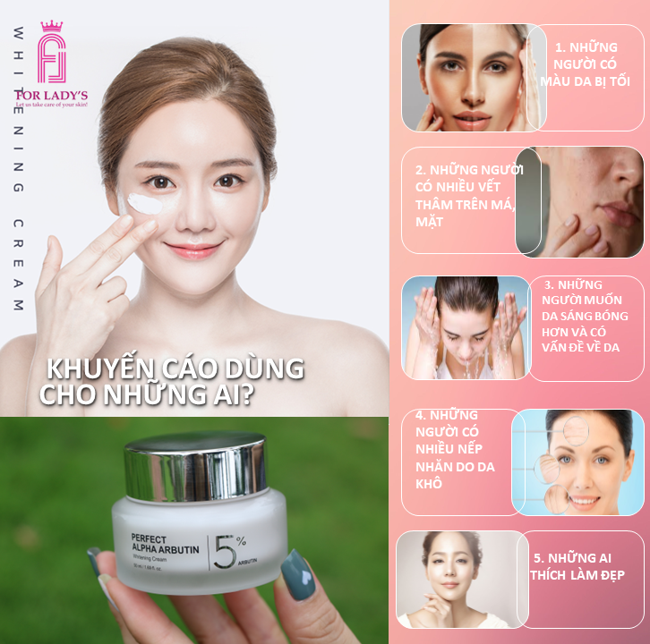 Kem dưỡng làm trắng giữ ẩm chống lão hóa da