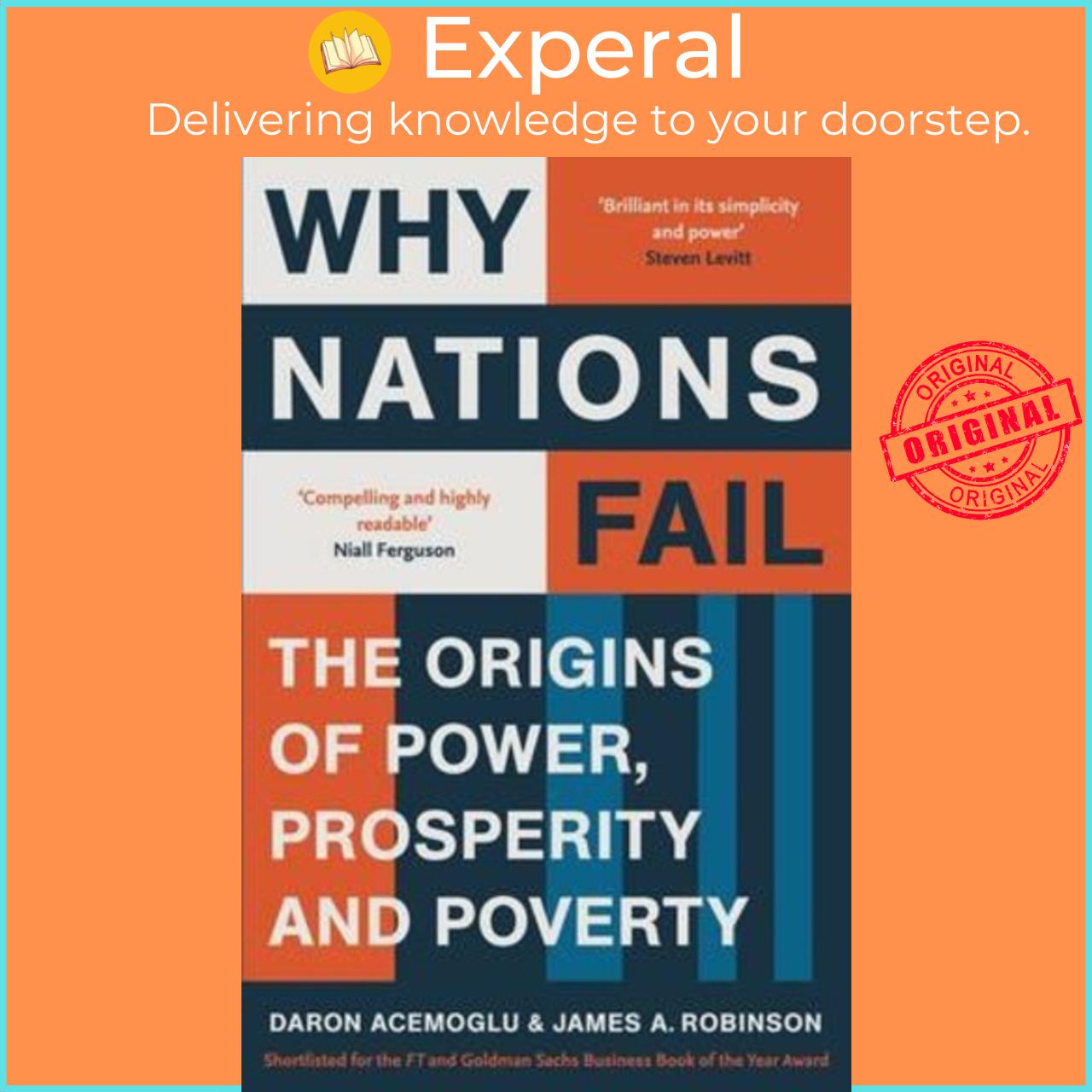 Sách - Why Nations Fail : The Origins of Power, Prosperity and  by Daron Acemoglu,James Robinson (UK edition, paperback)