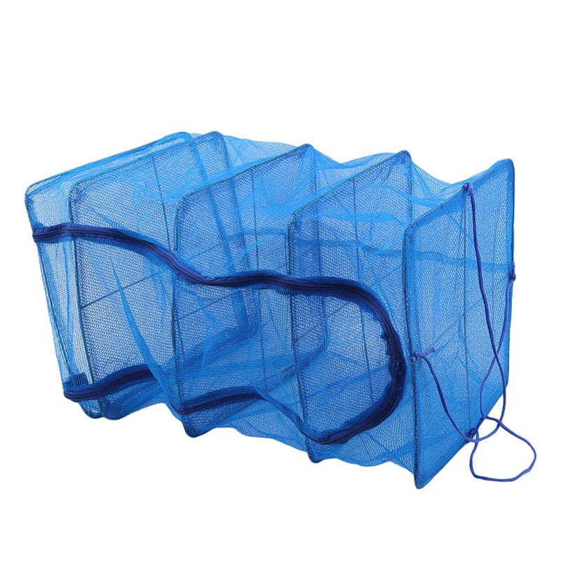 Giỏ Treo Dây Kéo Phơi cá 35x35x65 cm 4 Tầng Có Thể Xếp Gọn - Chính Hãng