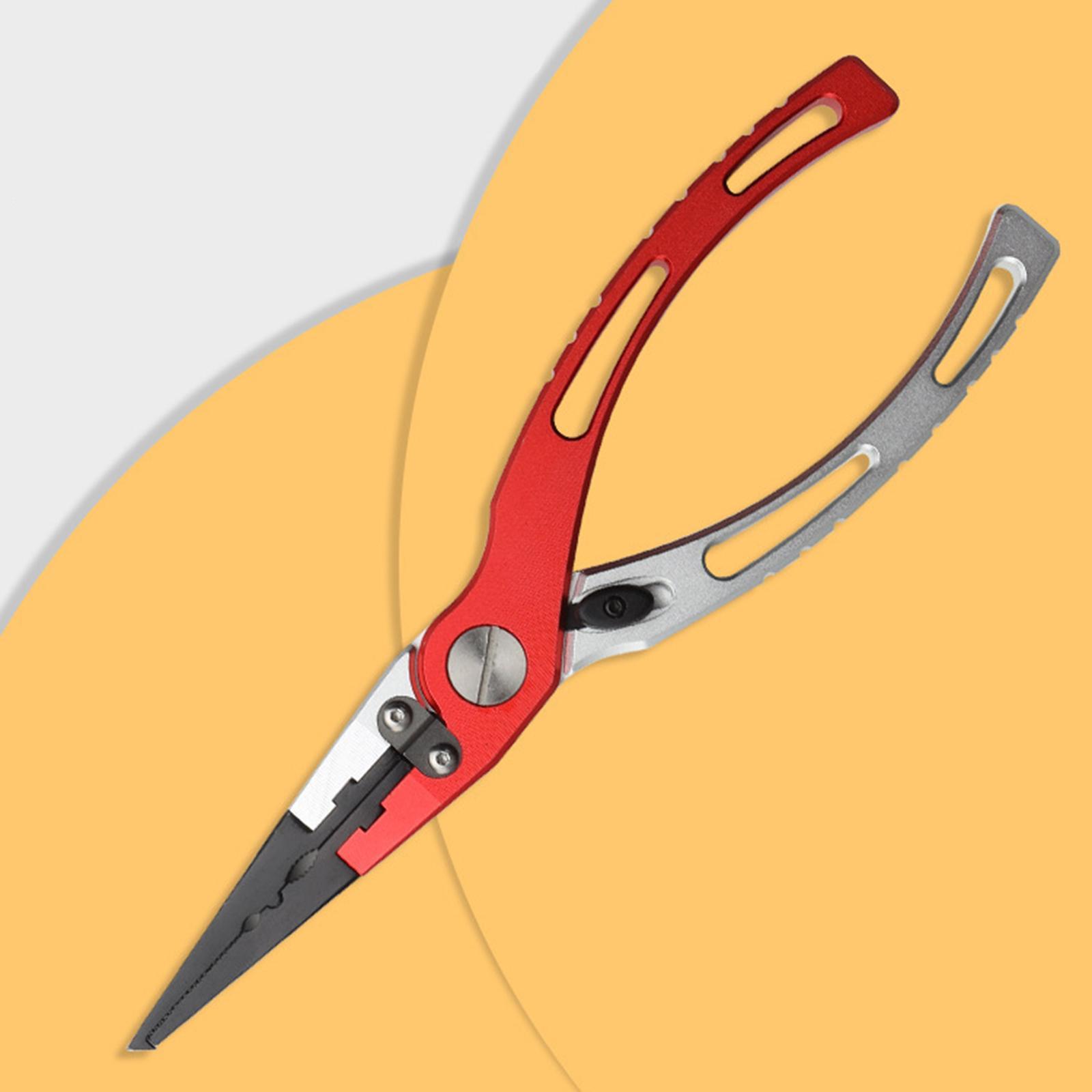 Fishing Pliers Hook Remover Lightweight with Storage Bag Sturdy Fish Gripper