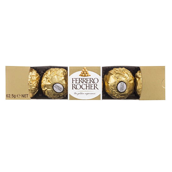Socola Ferroro Rocher 5 Viên - Hộp 62.5g - Hộp