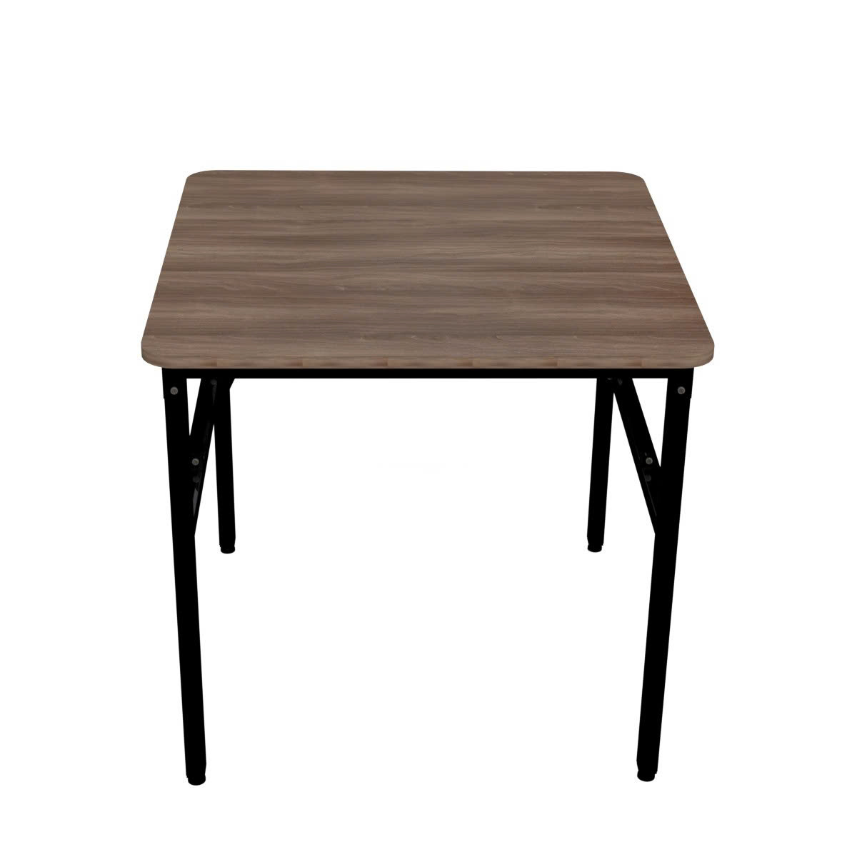 Bàn Làm Việc, Bàn Ăn, Bàn Học Gấp Gọn Chân Sắt Gấp Gọn Mặt Gỗ MDF Vuông 80cm