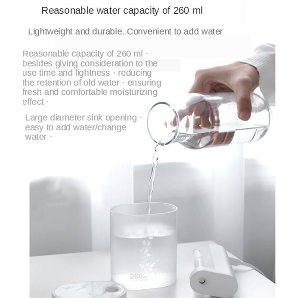 Portable Mini 260ML Geometric Humidifier Home USB Mute Humidifier