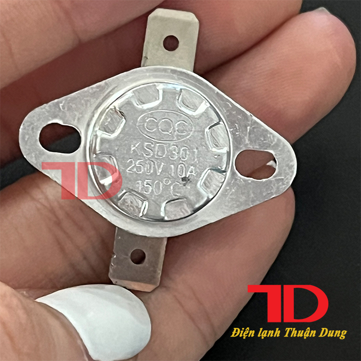 Rơ le (Relay) nhiệt, sò nhiệt-10A-250V dùng để bảo vệ thiết bị khỏi bị quá nhiệt  (ấm nước, cây nóng lạnh...), Hàng nhập khẩu, Điện lạnh Thuận Dung