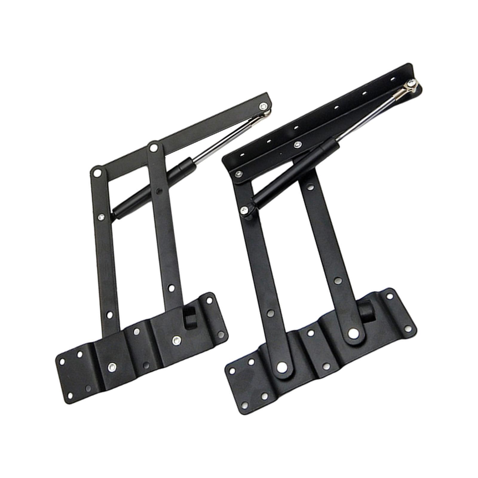2 Pieces Folding Table Lifting  Gas Hydraulic Hinge Hardware for