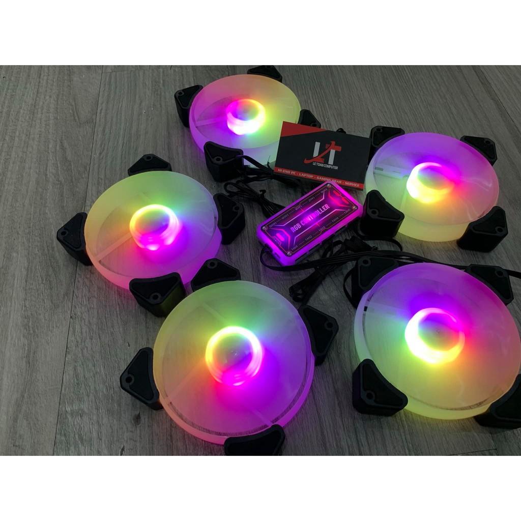 Bộ Quạt Tản Nhiệt Led RGB KNC X - Đồng Bộ Hub Controller