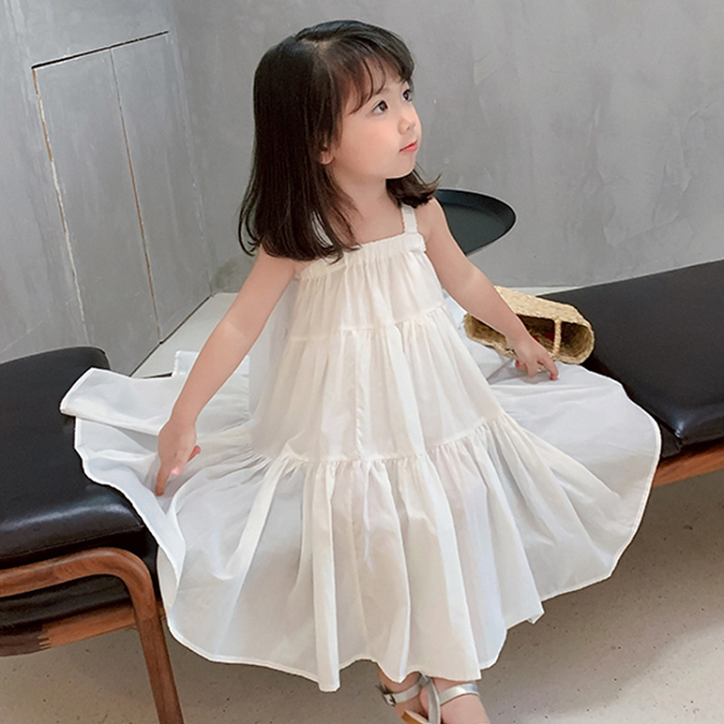 Đầm xòe cho bé phong cách tiểu thư từ 11-23kg - Đầm bé gái xinh xắn dạo phố hoặc đi biển (SD-3637G)