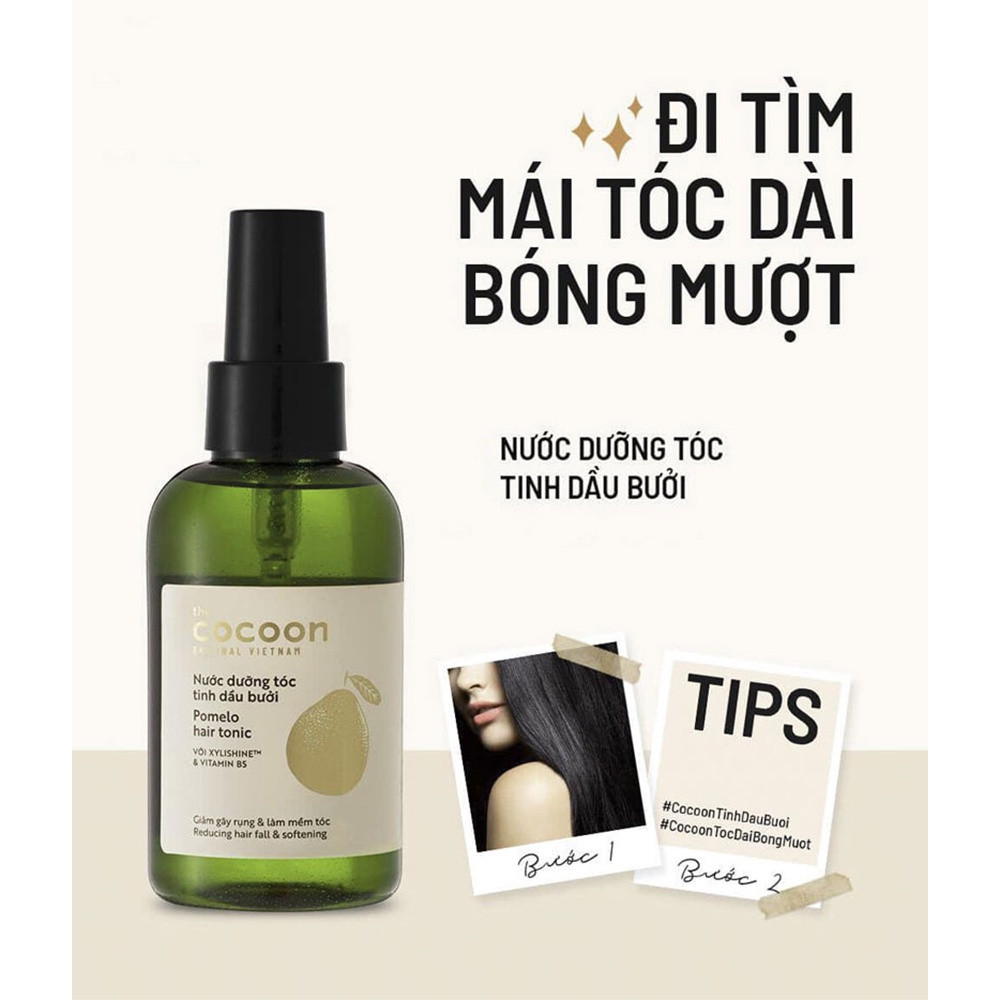 Nước Dưỡng Tóc Cocoon Tinh Dầu Bưởi 140ml