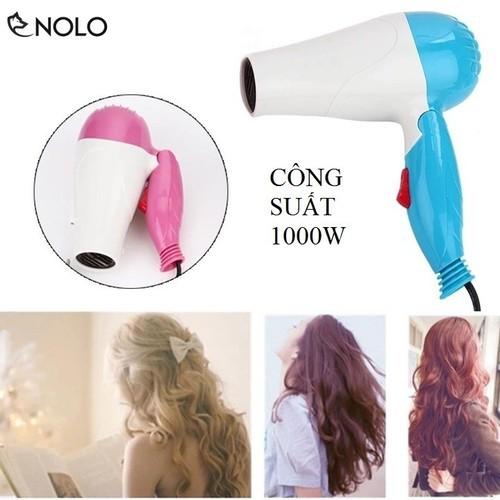 Máy sấy tóc mini Nova 1000W tiện lợi