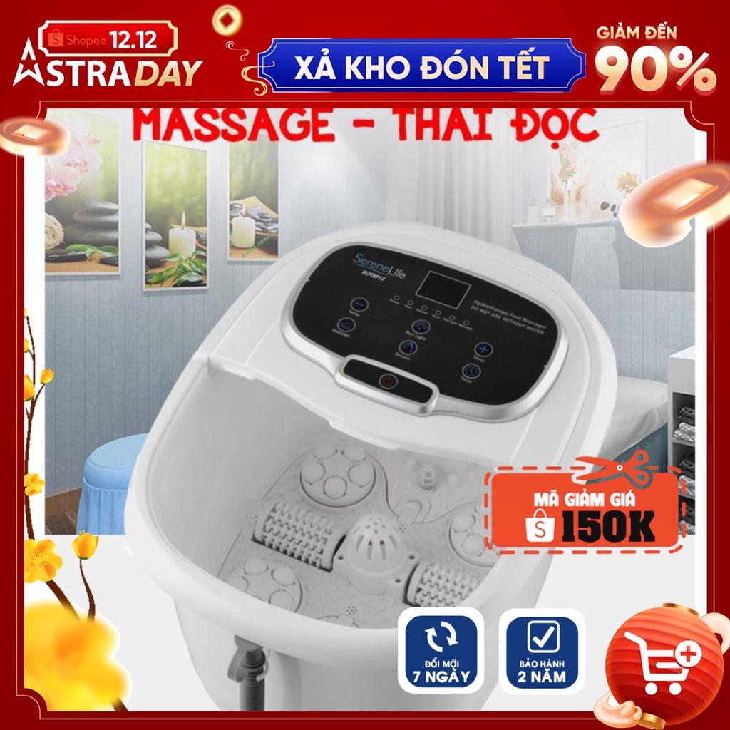 Bồn máy chậu ngâm chân massage cao cấp con lăn tự động Homedics FB-650, SereneLife SL12, SL