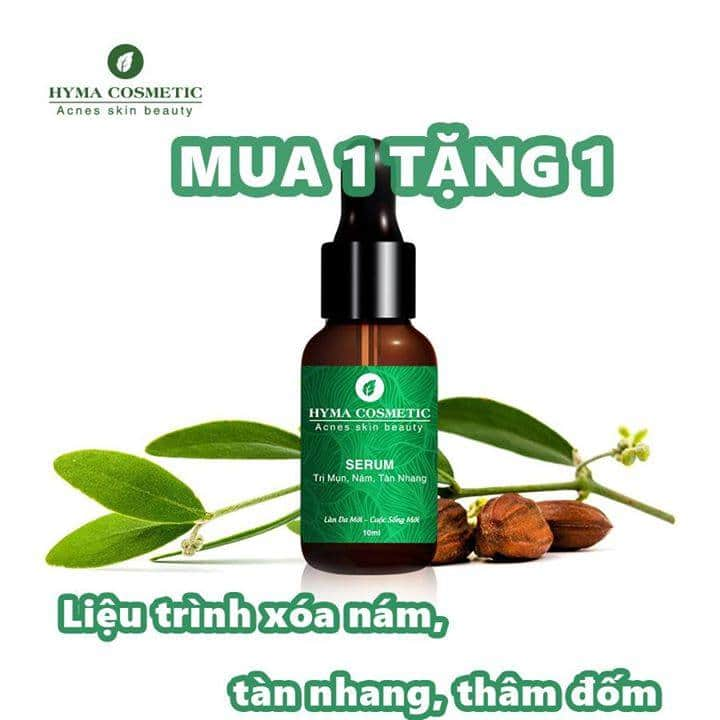 Serum ngừa mụn nám sẹo thâm rỗ tàn nhang XBeauty Hyma Acnes. Dòng kem ngăn ngừa mụn thâm sẹo rỗ