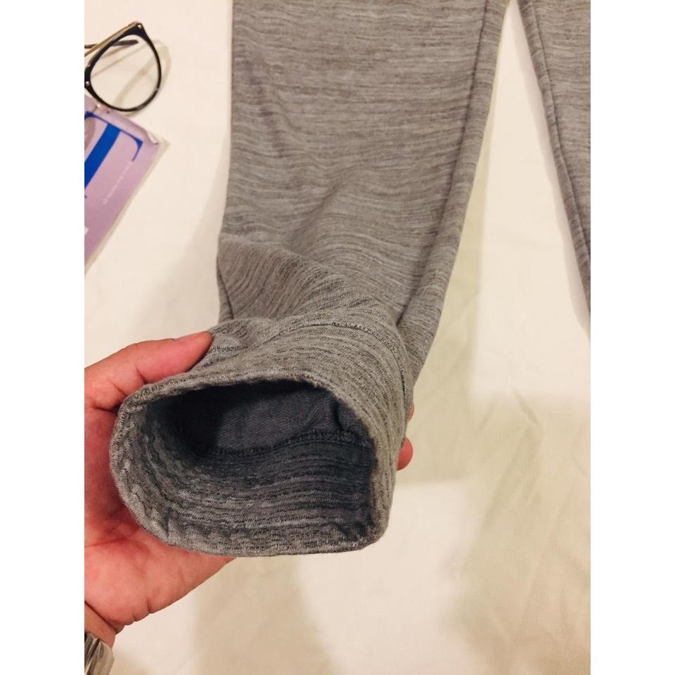 Quần nỉ nữ cotton Jogger sport _ thêu chữ