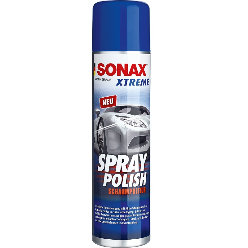 Đánh Bóng Sơn Xe Dạng Bọt SONAX Xtreme Spray Polish 241300 320ml