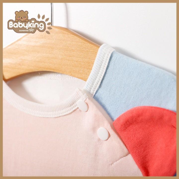 BodySuit,áo liền quần dễ thương ngắn tay kiểu heo pinky cho bé (1973), cotton 100%,thương hiệu Aiueo Nhật Bản.