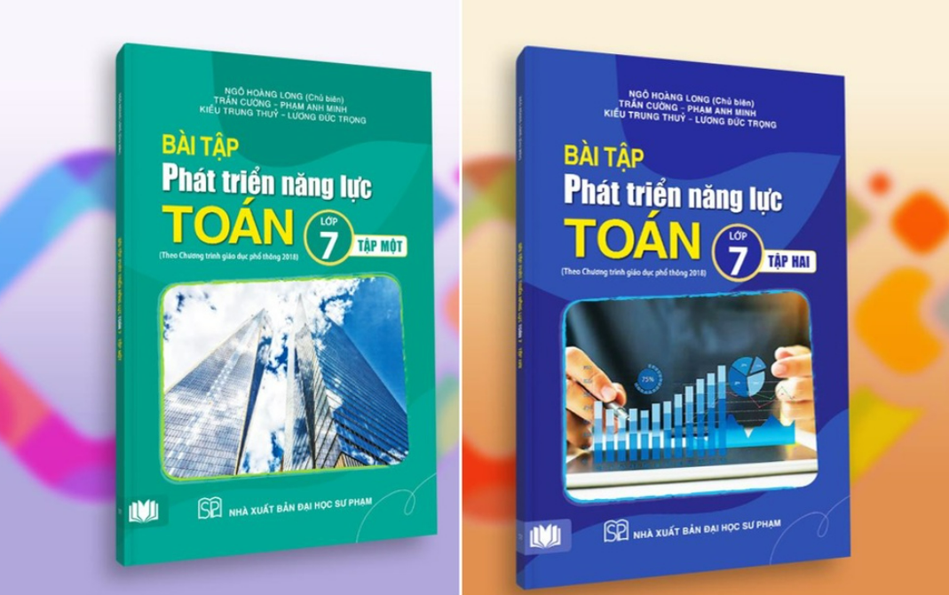 Sách - Combo Bài tập phát triển năng lực Toán lớp 7 - tập 1 + 2