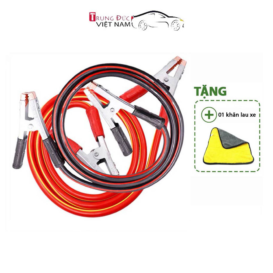Dây Câu Bình Ác Quy 1000A, Cứu Hộ Ô tô - Hàng Chính Hãng TDVN