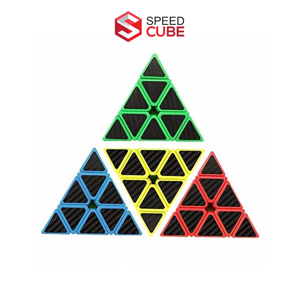 Rubik Biến Thể Tam Giác Moyu Meilong Pyraminx Carbon