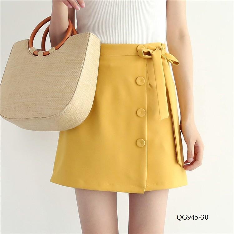 QG945 -CHÂN VÁY XINH PHỐI NÚT *40-90kg