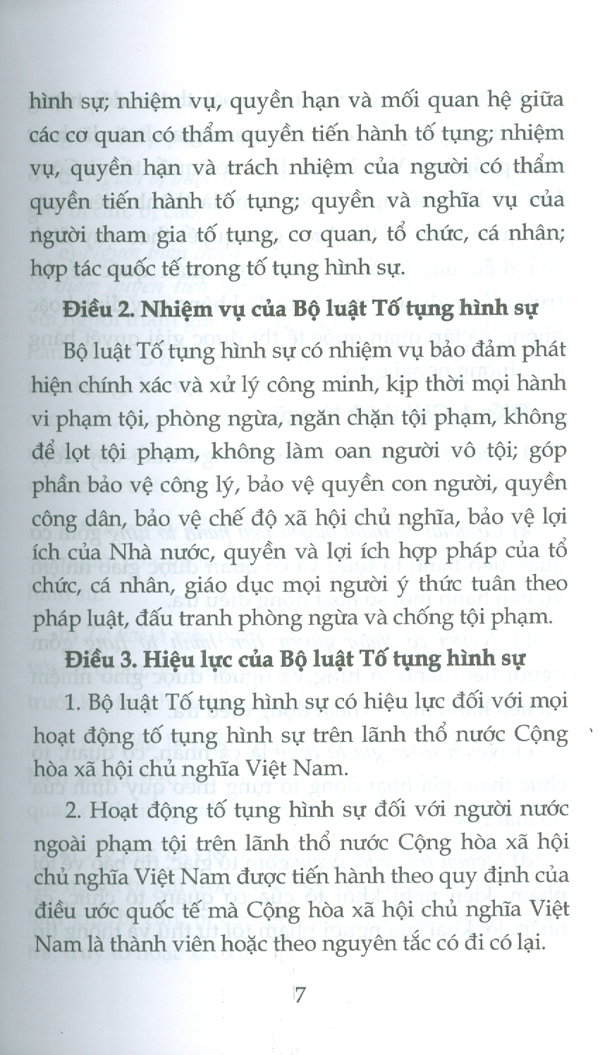 Bộ Luật Tố Tụng Hình Sự Năm 2015 (Sửa Đổi, Bổ Sung Năm 2021, 2024, 2025)
