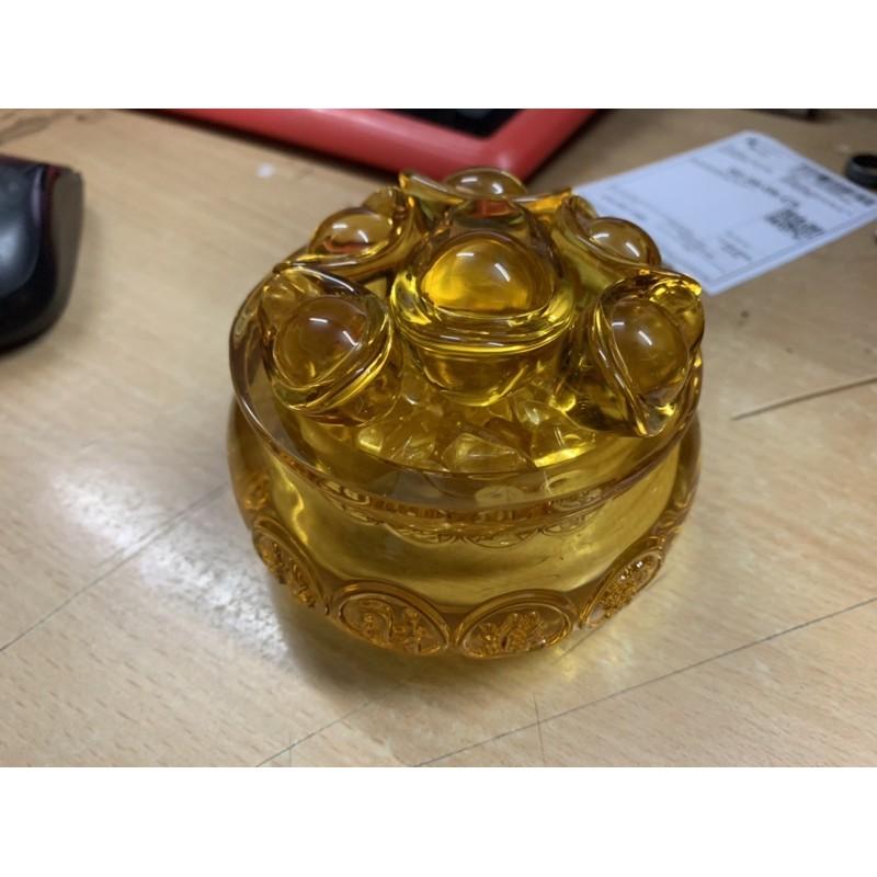 Bát Tụ Bảo đá lưu ly 10cm chiêu tài nạp bảo